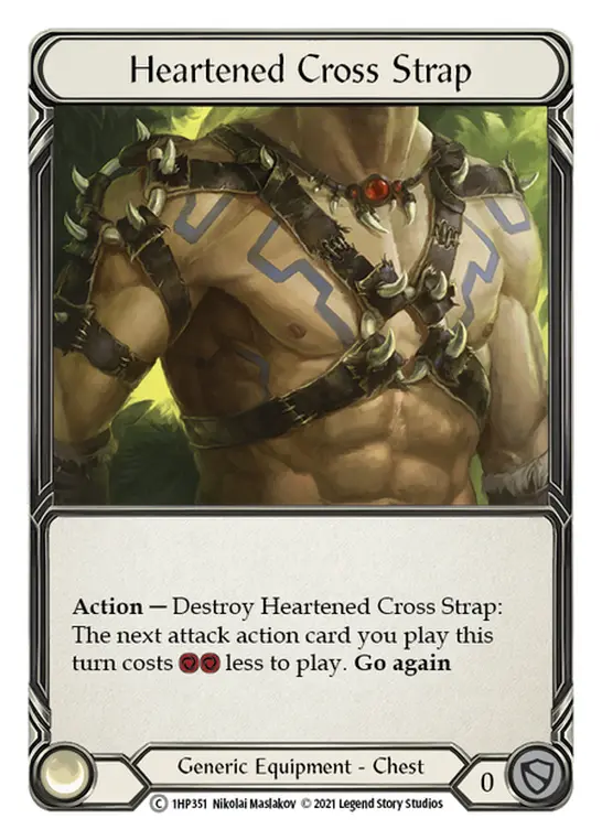 Heartened Cross Strap card image