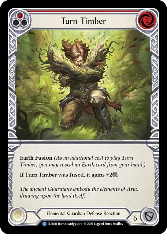 Turn Timber card image, pitch 1
