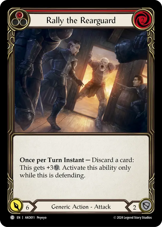 Rally the Rearguard card image, pitch 1