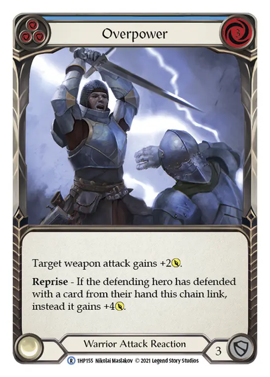 Overpower card image, pitch 3