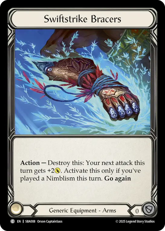 Swiftstrike Bracers card image