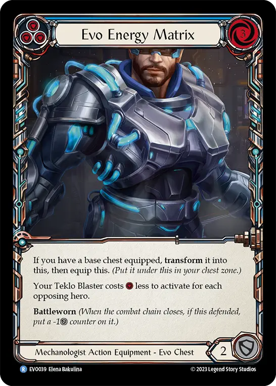 Evo Energy Matrix card image, pitch 3