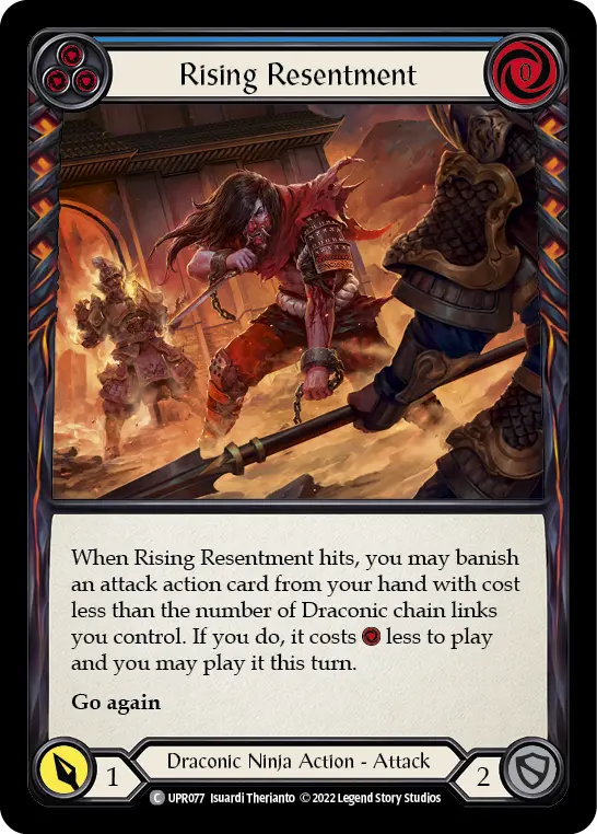 Rising Resentment card image, pitch 3