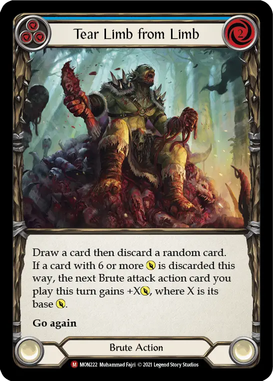 Tear Limb from Limb card image, pitch 3