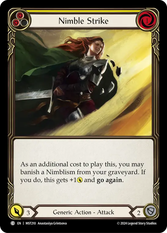 Nimble Strike card image, pitch 2