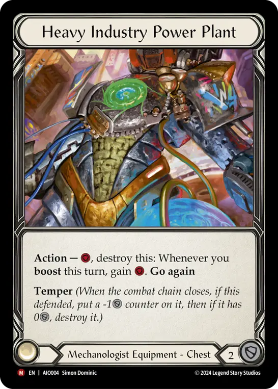 Heavy Industry Power Plant card image