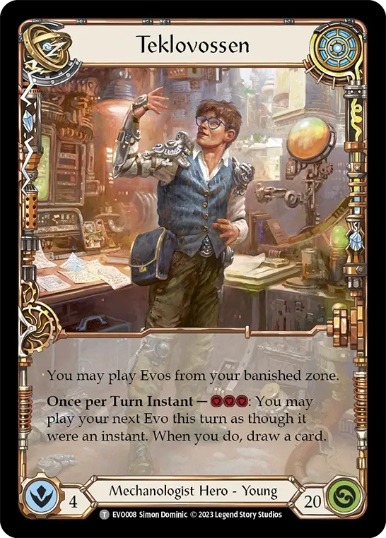 Teklovossen card image