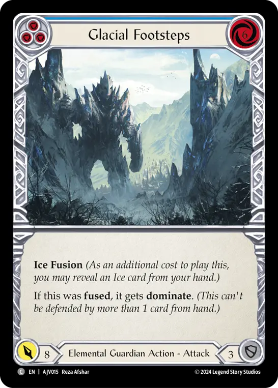 Glacial Footsteps card image, pitch 3