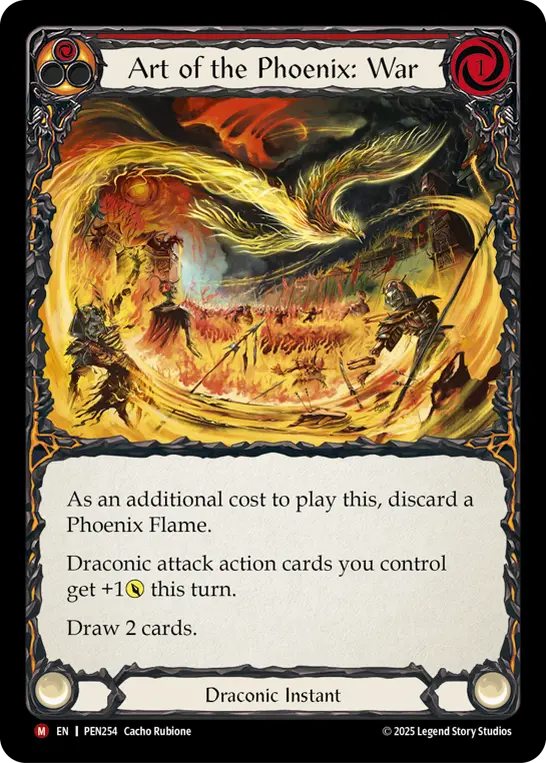 Art of the Phoenix: War card image, pitch 1