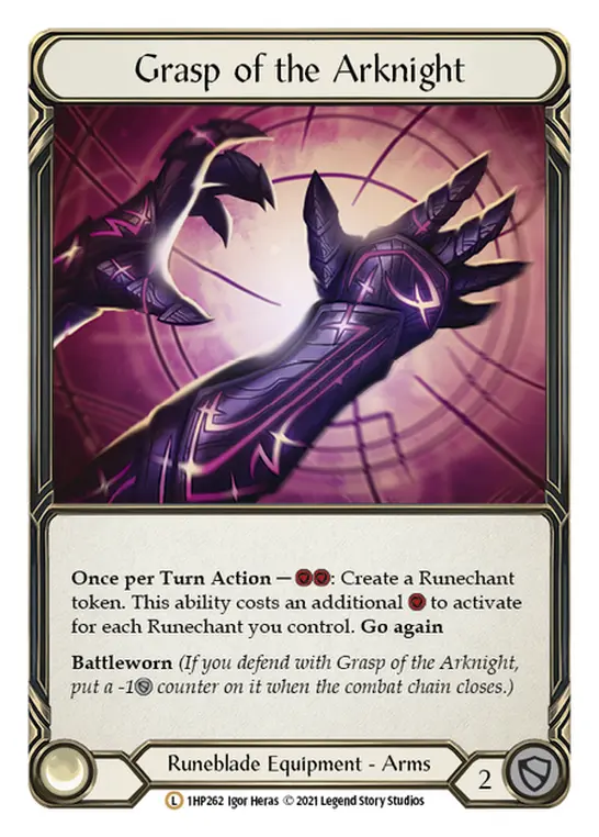 Grasp of the Arknight card image
