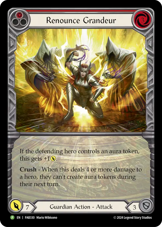 Renounce Grandeur card image, pitch 1