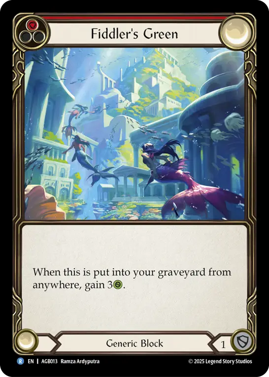 Fiddler's Green card image, pitch 1