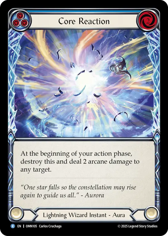 Core Reaction card image, pitch 3