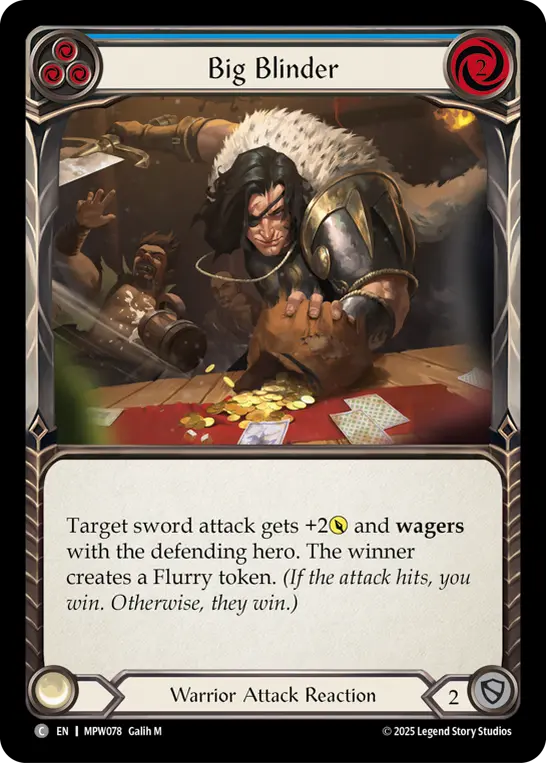 Big Blinder card image, pitch 3