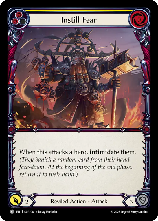 Instill Fear card image, pitch 2