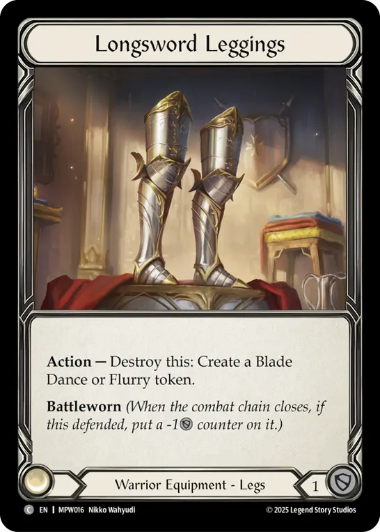Longsword Leggings card image