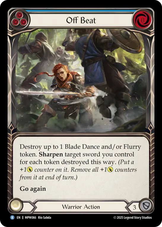 Off Beat card image, pitch 3