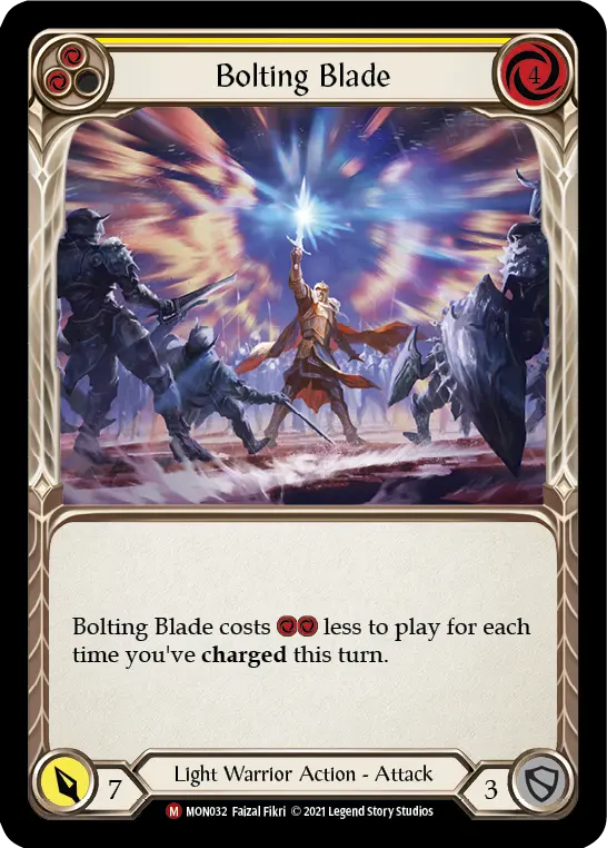 Bolting Blade card image, pitch 2