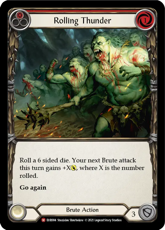 Rolling Thunder card image, pitch 1