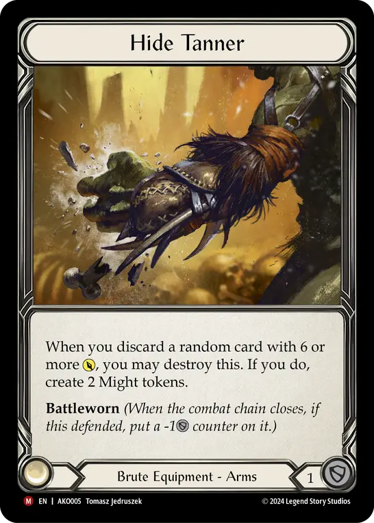 Hide Tanner card image
