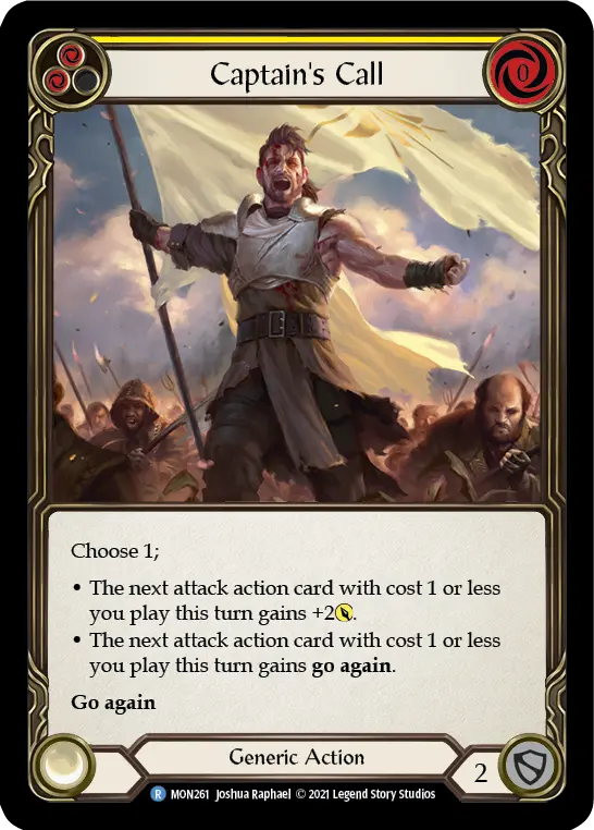 Captain's Call card image, pitch 2