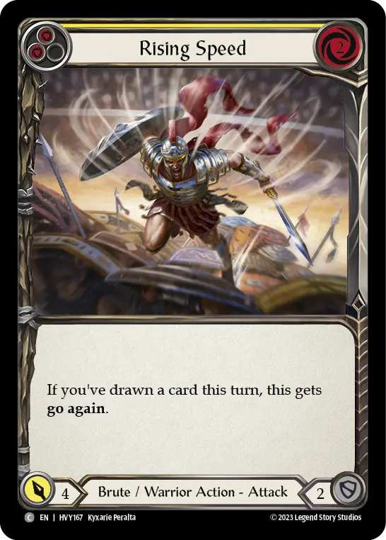Rising Speed card image, pitch 2