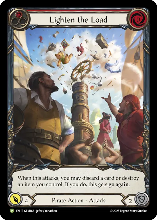 Lighten the Load card image, pitch 1