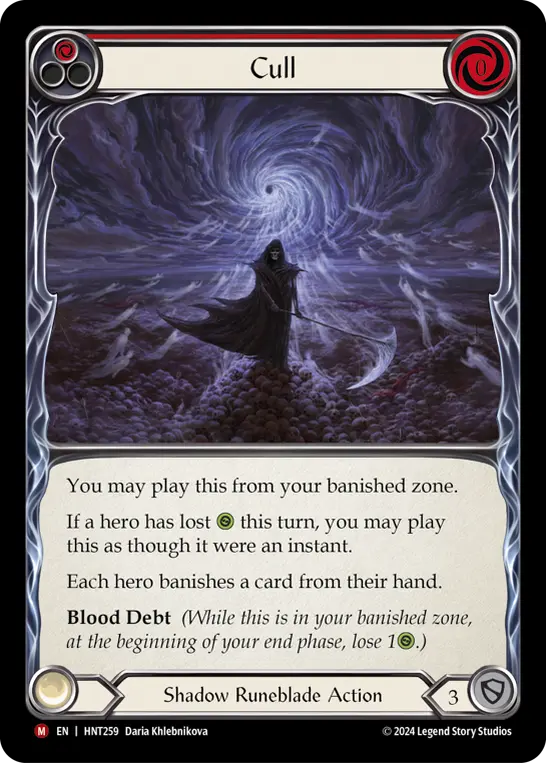 Cull card image, pitch 1