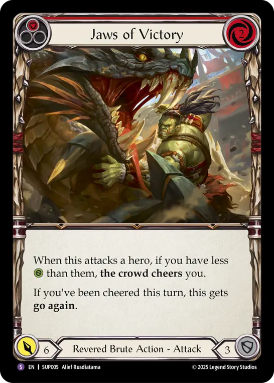 Jaws of Victory card image, pitch 1