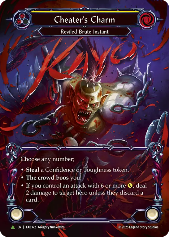 Cheater's Charm card image, pitch 2