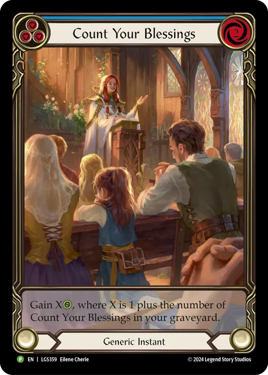 Count Your Blessings card image, pitch 3