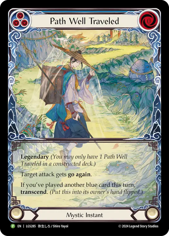 Path Well Traveled card image, pitch 3