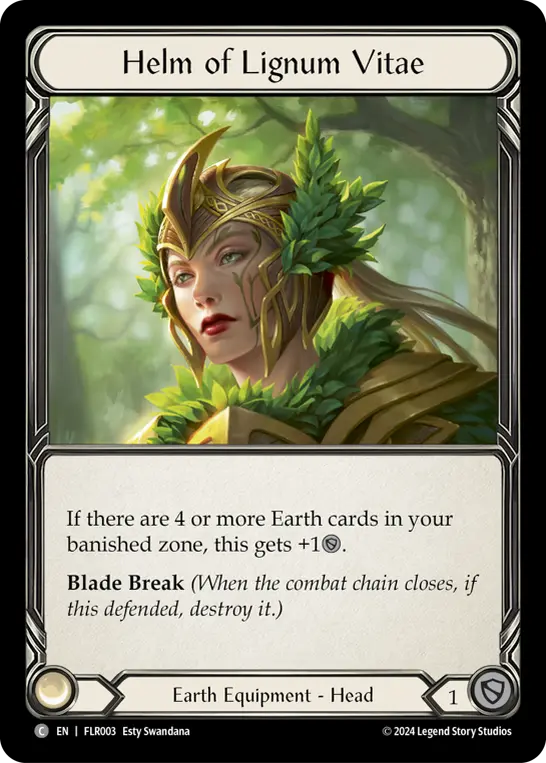 Helm of Lignum Vitae card image