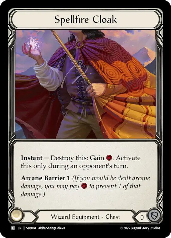 Spellfire Cloak card image
