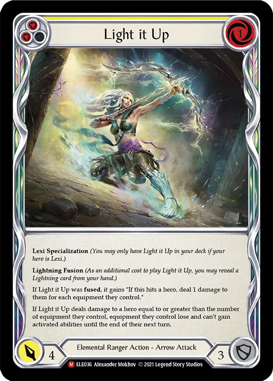 Light it Up card image, pitch 2