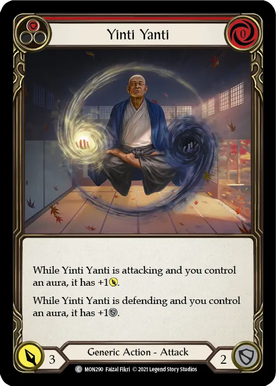 Yinti Yanti card image, pitch 1