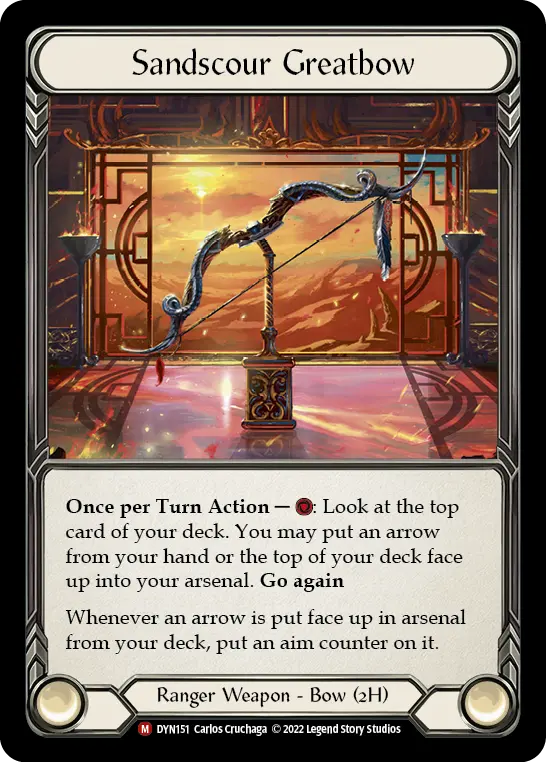 Sandscour Greatbow card image