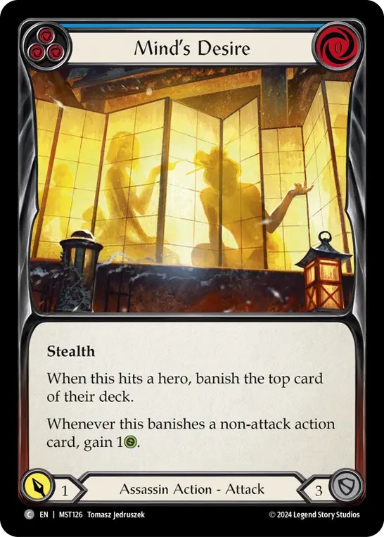 Mind's Desire card image, pitch 3