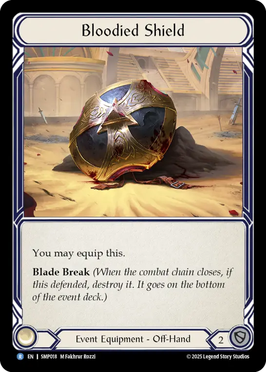 Bloodied Shield card image