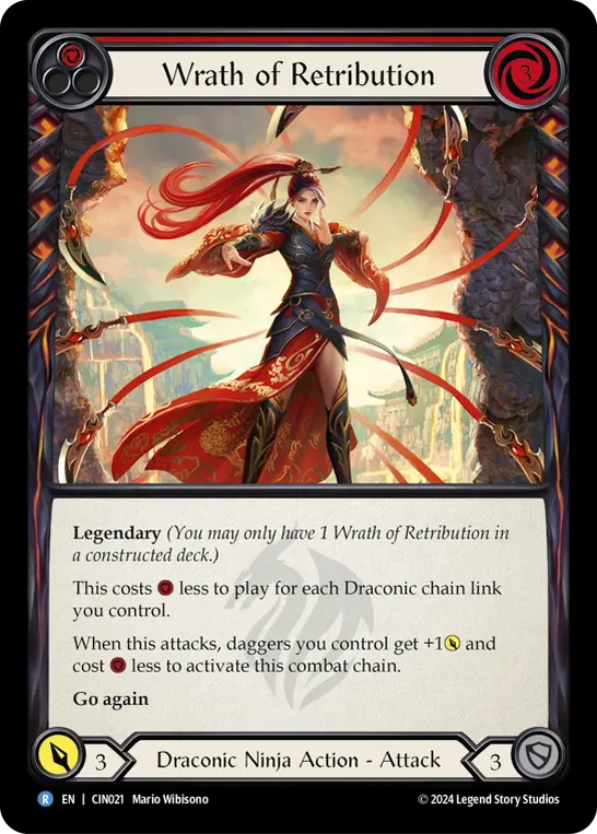 Wrath of Retribution card image, pitch 1