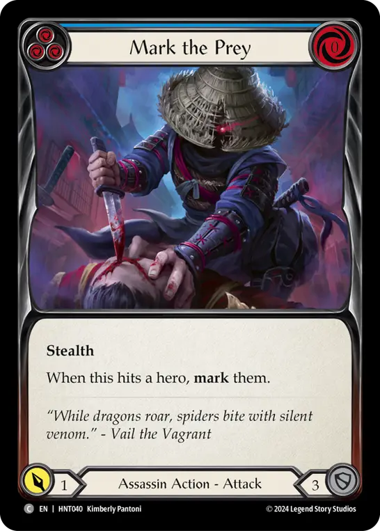 Mark the Prey card image, pitch 3