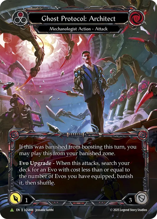 Ghost Protocol: Architect card image, pitch 1