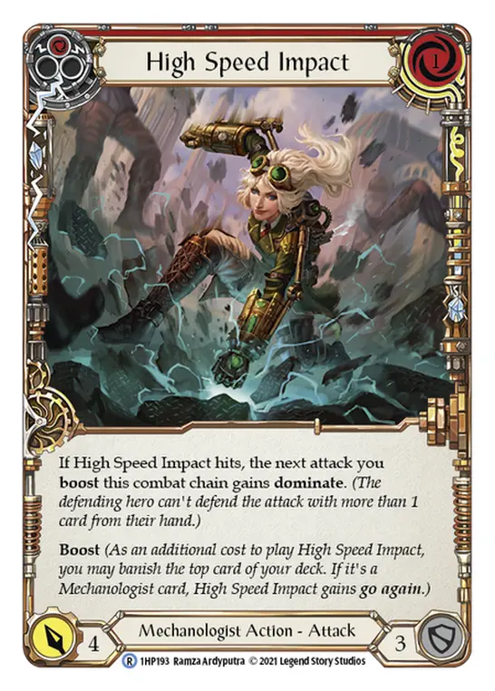 High Speed Impact card image, pitch 1