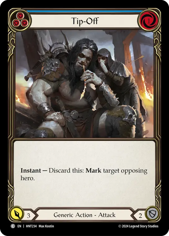 Tip-Off card image, pitch 3