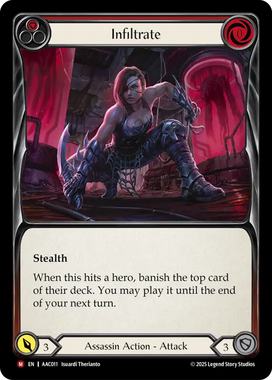 Infiltrate card image, pitch 1