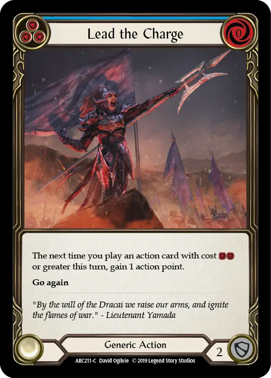 Lead the Charge card image, pitch 3