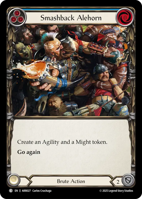 Smashback Alehorn card image, pitch 3