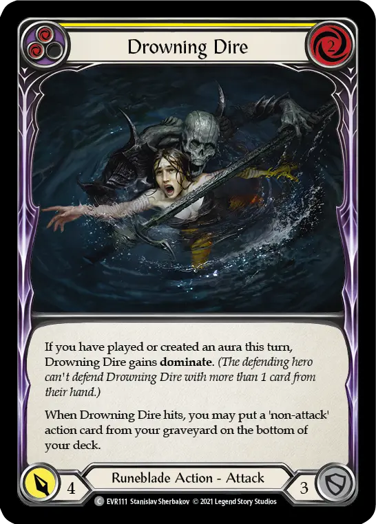 Drowning Dire card image, pitch 2
