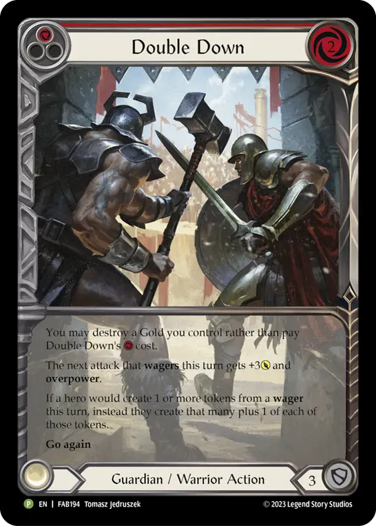 Double Down card image, pitch 1
