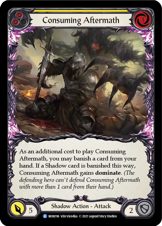 Consuming Aftermath card image, pitch 2